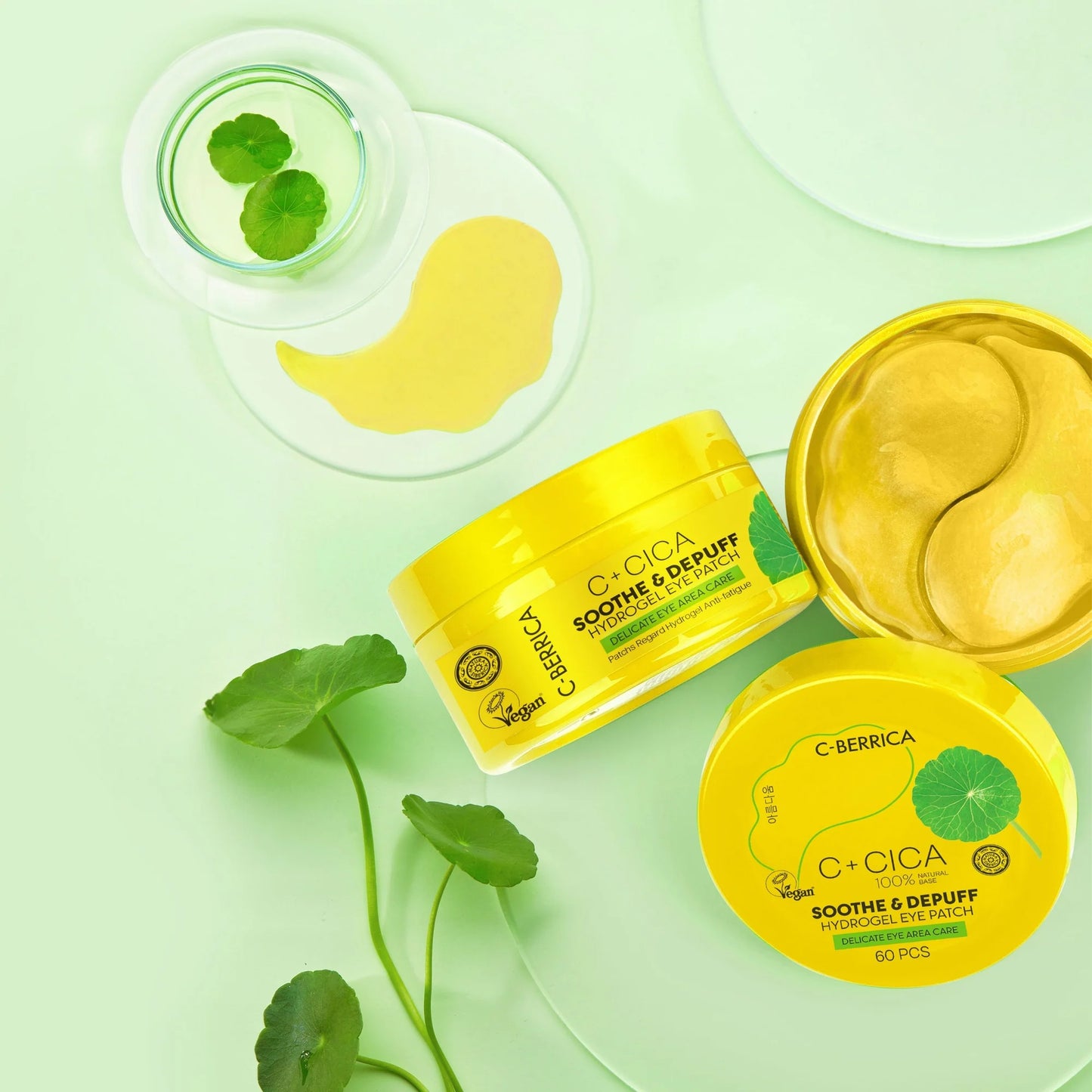 Natura Siberica - C+ Cica C-Berrica Soothe & Depuff Hydrogel Eye Patches