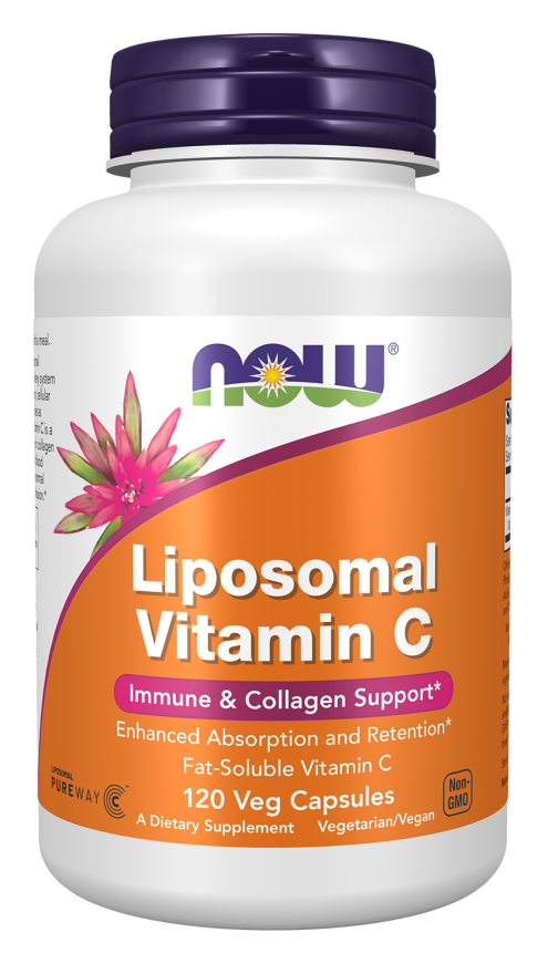 NOW Liposomal Vitamin C - 120 Veg Capsules