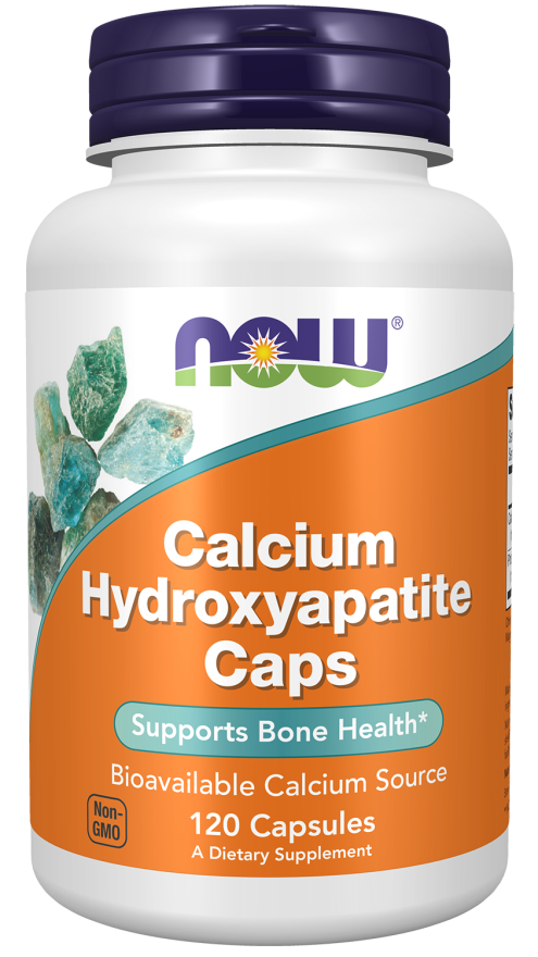 NOW Calcium Hydroxyapatite - 120 Capsules
