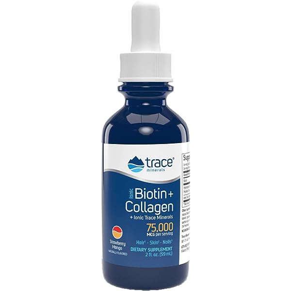 Trace Minerals - Ionic Biotin + Collagen 59 ml - GOLDFARMACI