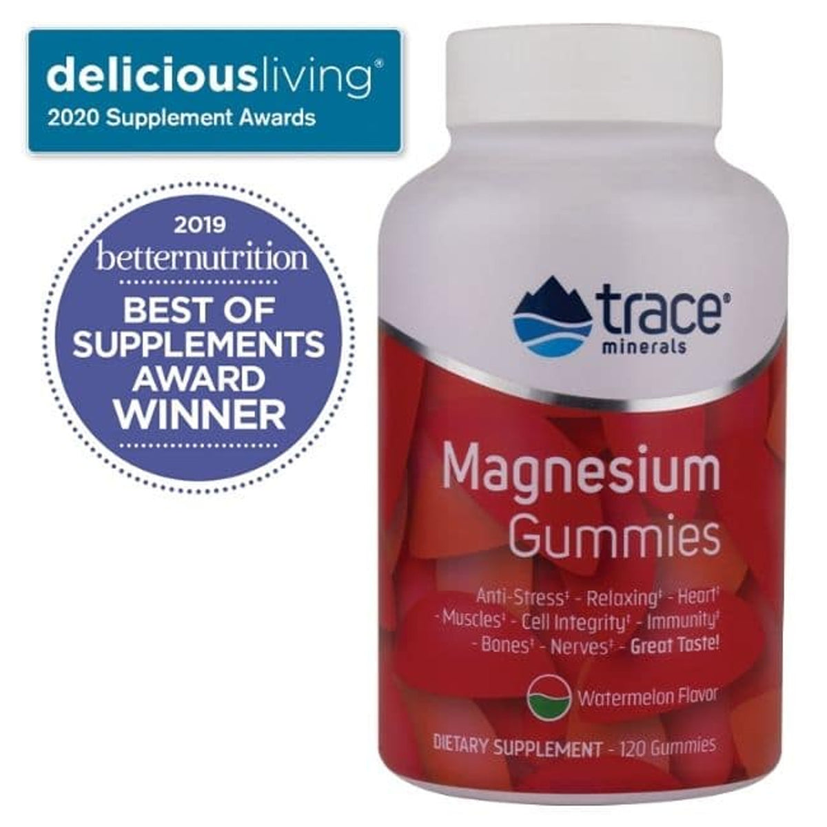 Trace Minerals - Magnesium Citrate Gummies 120 Gummies - GOLDFARMACI