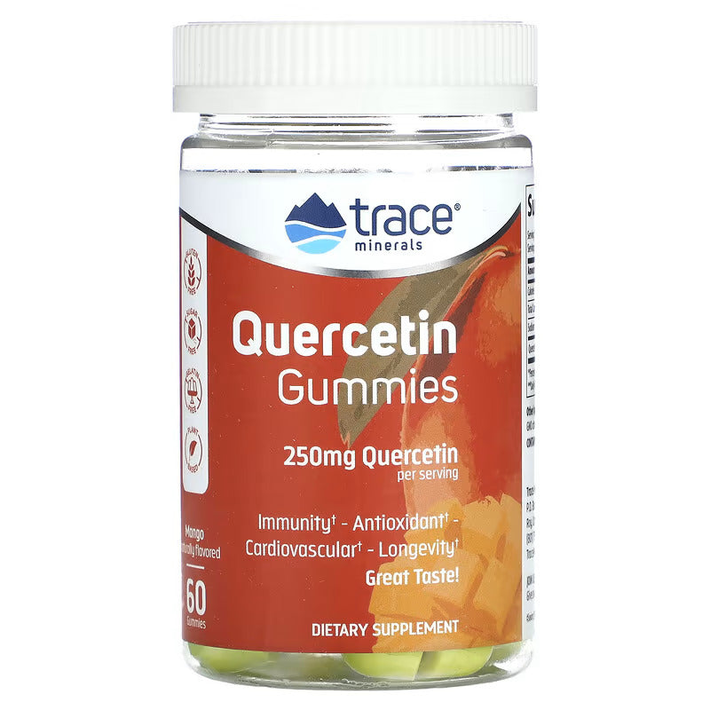 Trace Minerals - Quercetin 250 mg Gummies 60 Gummies - GOLDFARMACI