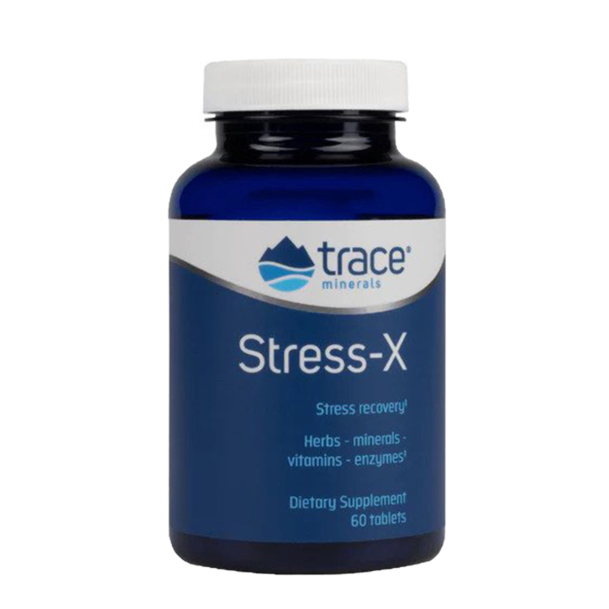 Trace Minerals - Stress-X 60 Tablets - GOLDFARMACI