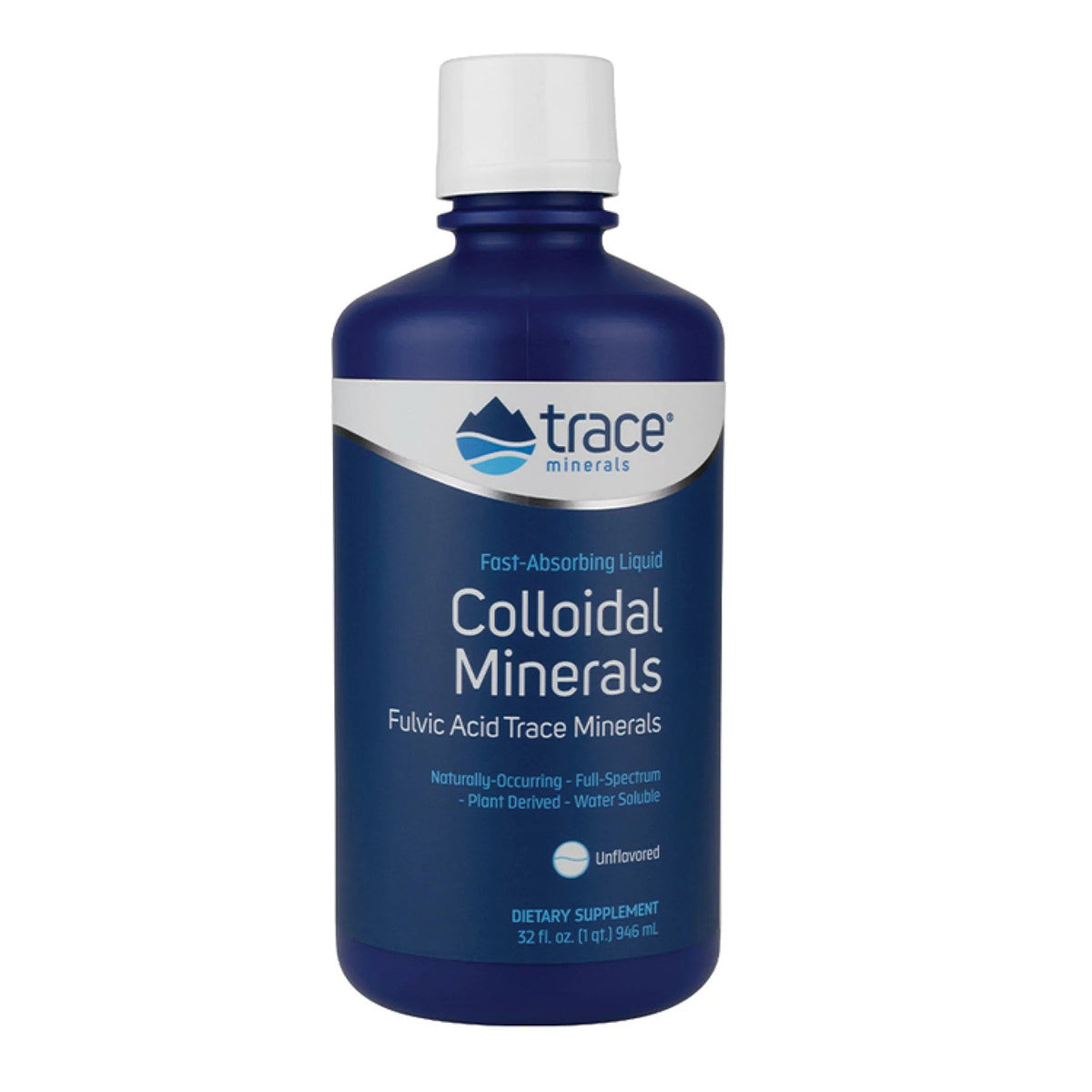 Trace Minerals - Colloidal Minerals Unflavored 946 ml - GOLDFARMACI
