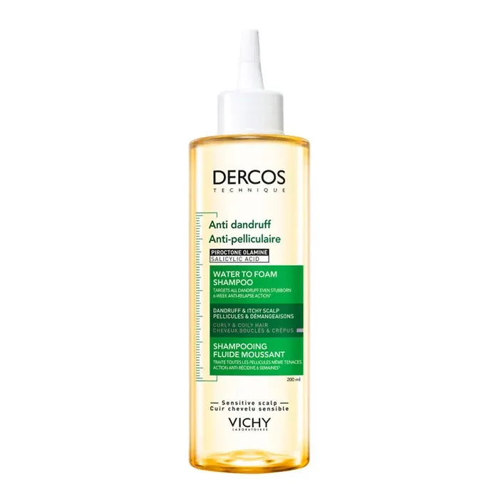Vichy - Dercos Anti-dandruff water to foam shampoo 200 ml