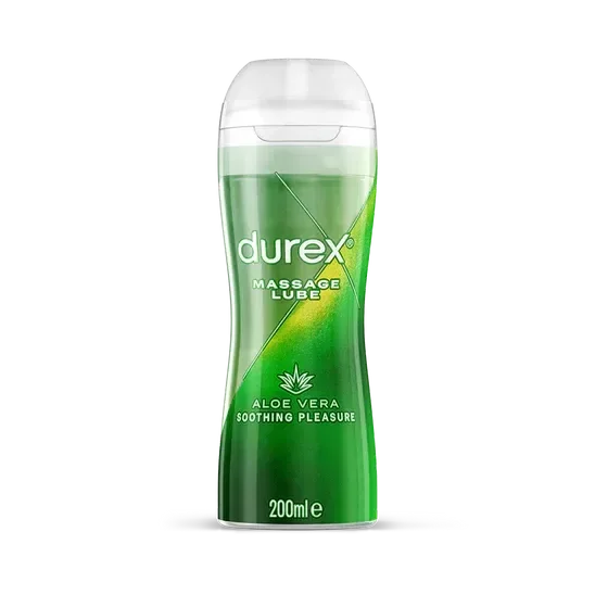 Durex 2 in 1 Soothing Aloe Vera Massage Water Based Lube – GOLDFARMACI