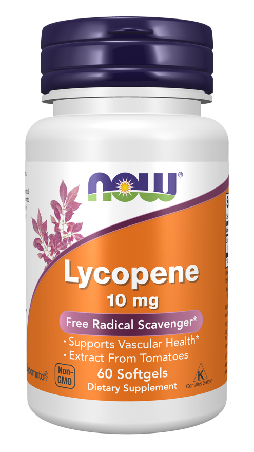 NOW Lycopene 10 mg - 60 Softgels