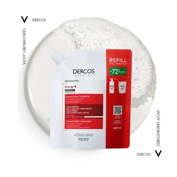 Vichy - Dercos Energisant - Shampo kundër rënies së flokëve (Rimbushje)