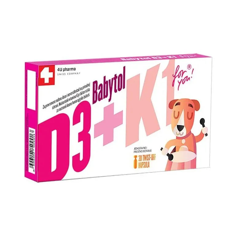 4U pharma - Babytol D3 + K1 - GOLDFARMACI