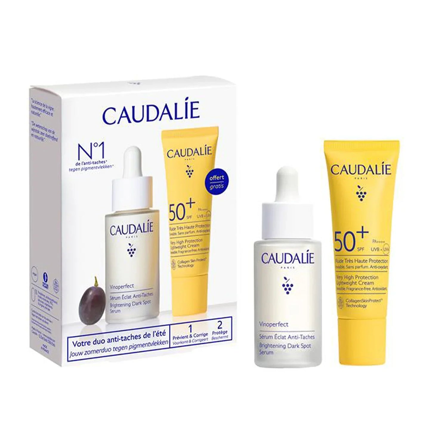 Caudalie - Vinoperfect Serum & Suncare Set – Limited Edition