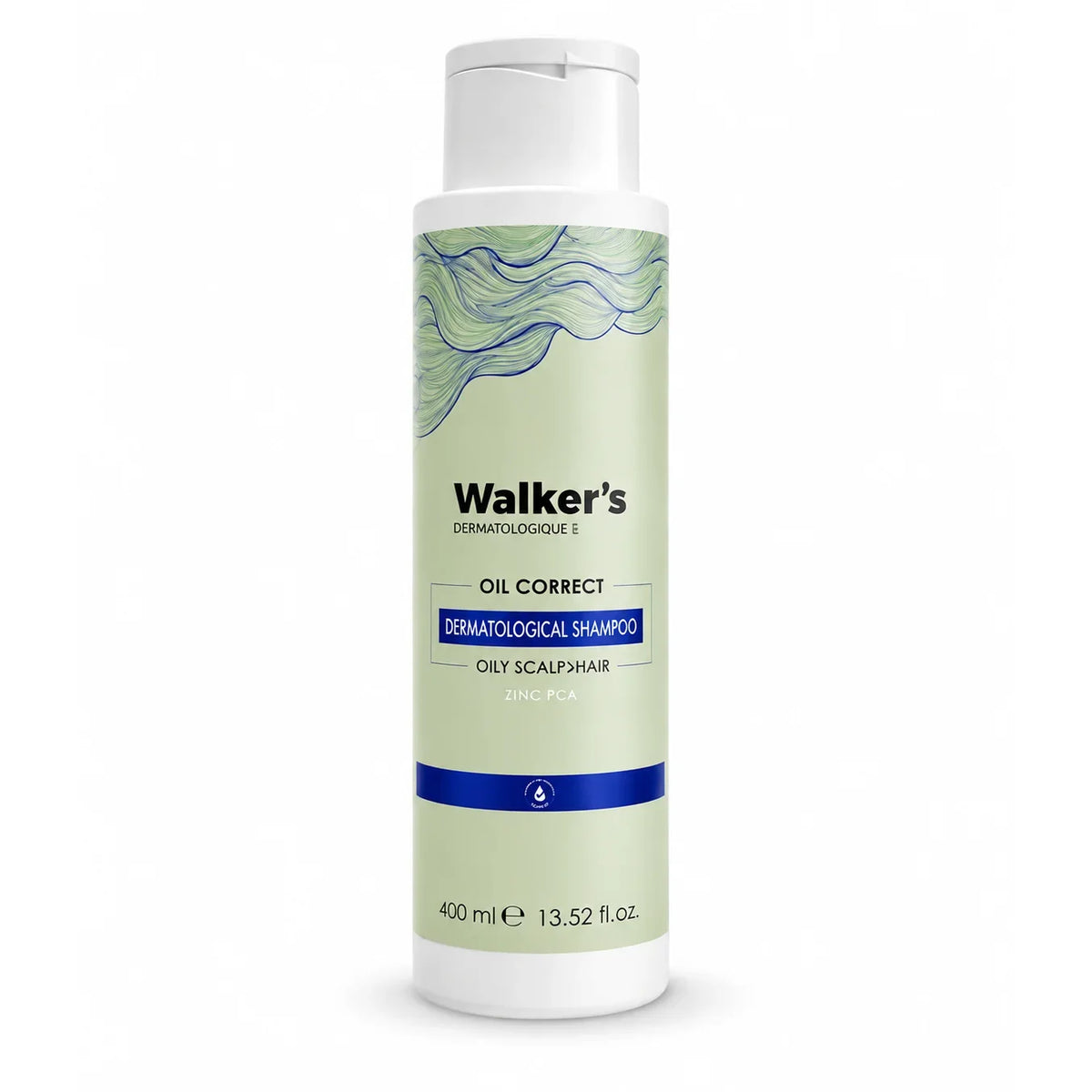 Walker’s Oil Correct Shampoo për skalp të yndyrshëm, 400 ml — imazhi i produktit