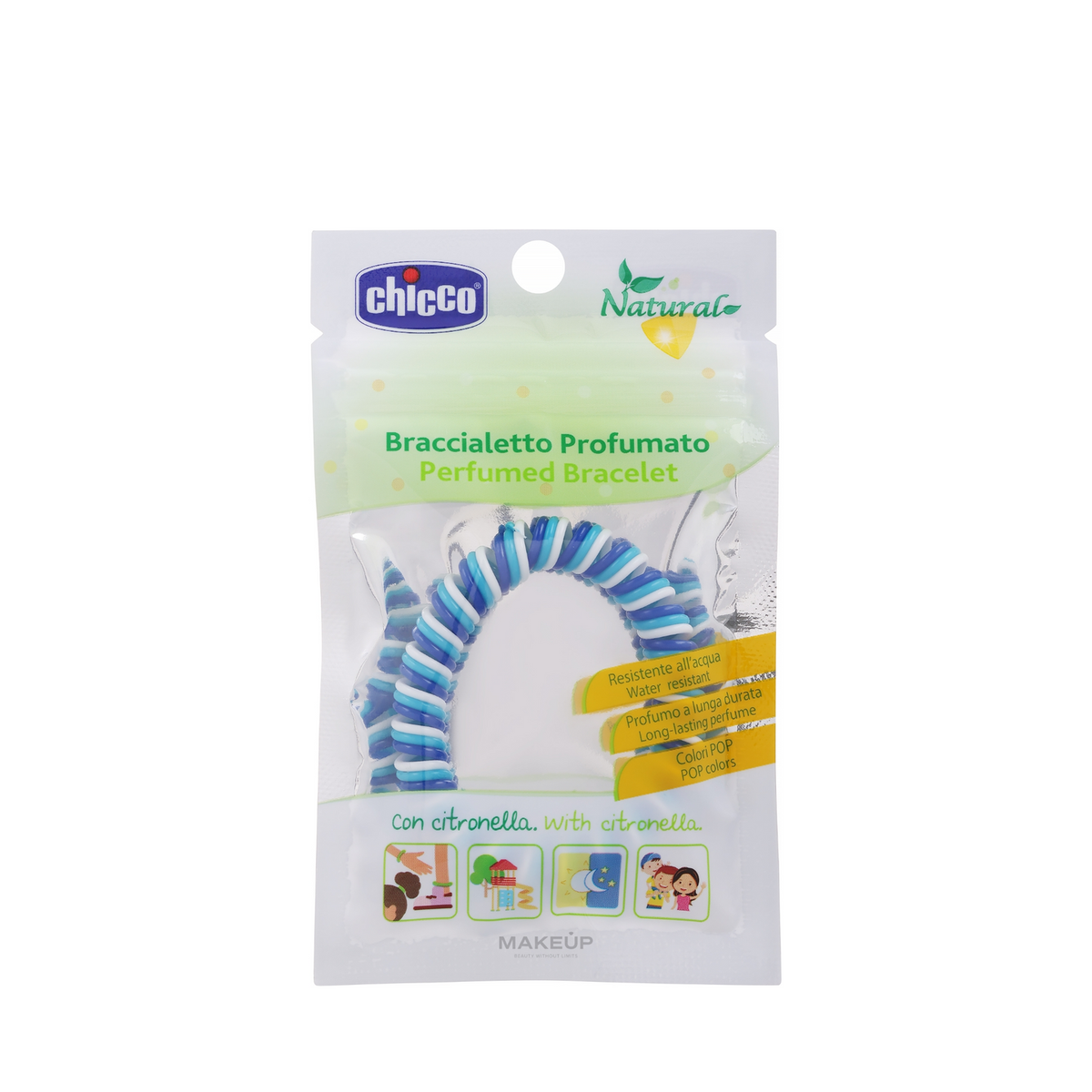 Chicco Perfumed Mosquito Bracelet Blue