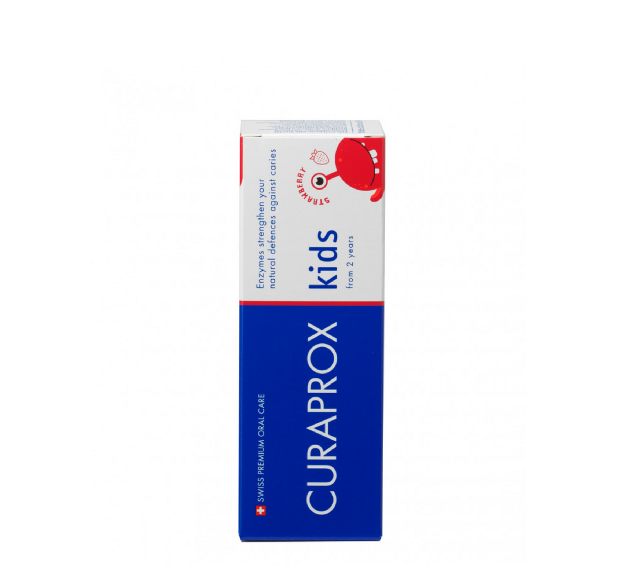 Pastë dhëmbësh Curaprox Kids Strawberry, 950 ppm, 60 ml