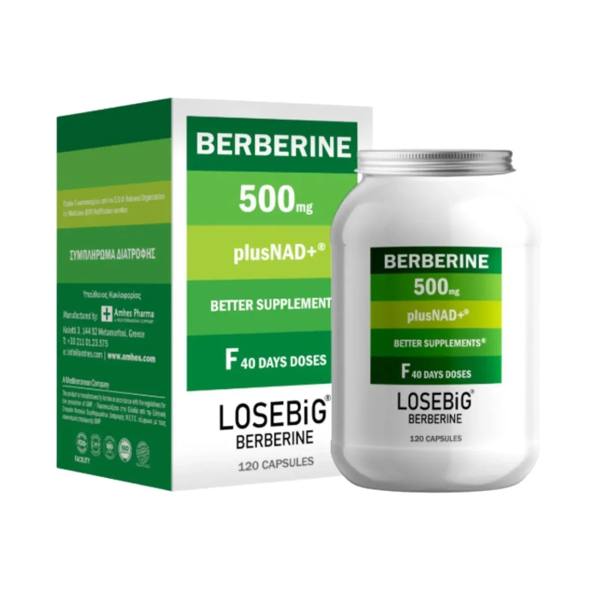 LoseBig - Berberine 1500mg + NAD+