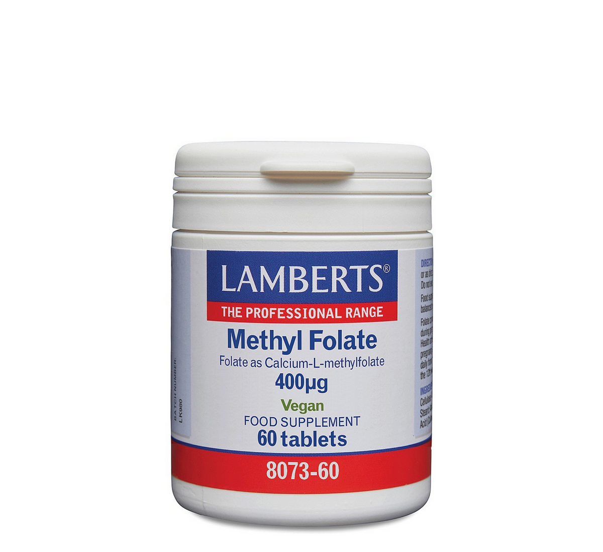 Lamberts Methyl Folate 400 µg 60 tablets