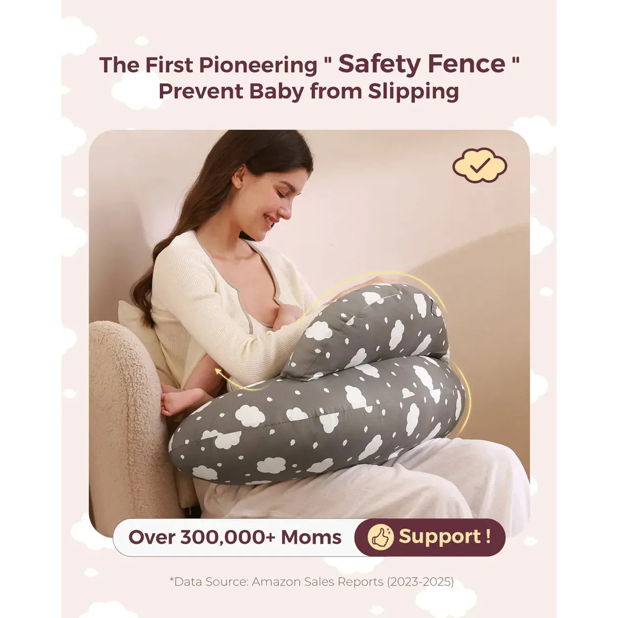 Momcozy - Adjustable Nursing Pillow