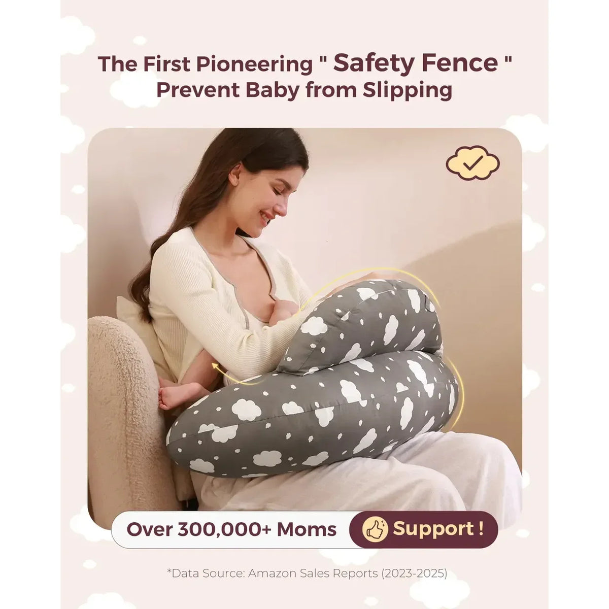 Momcozy - Adjustable Nursing Pillow