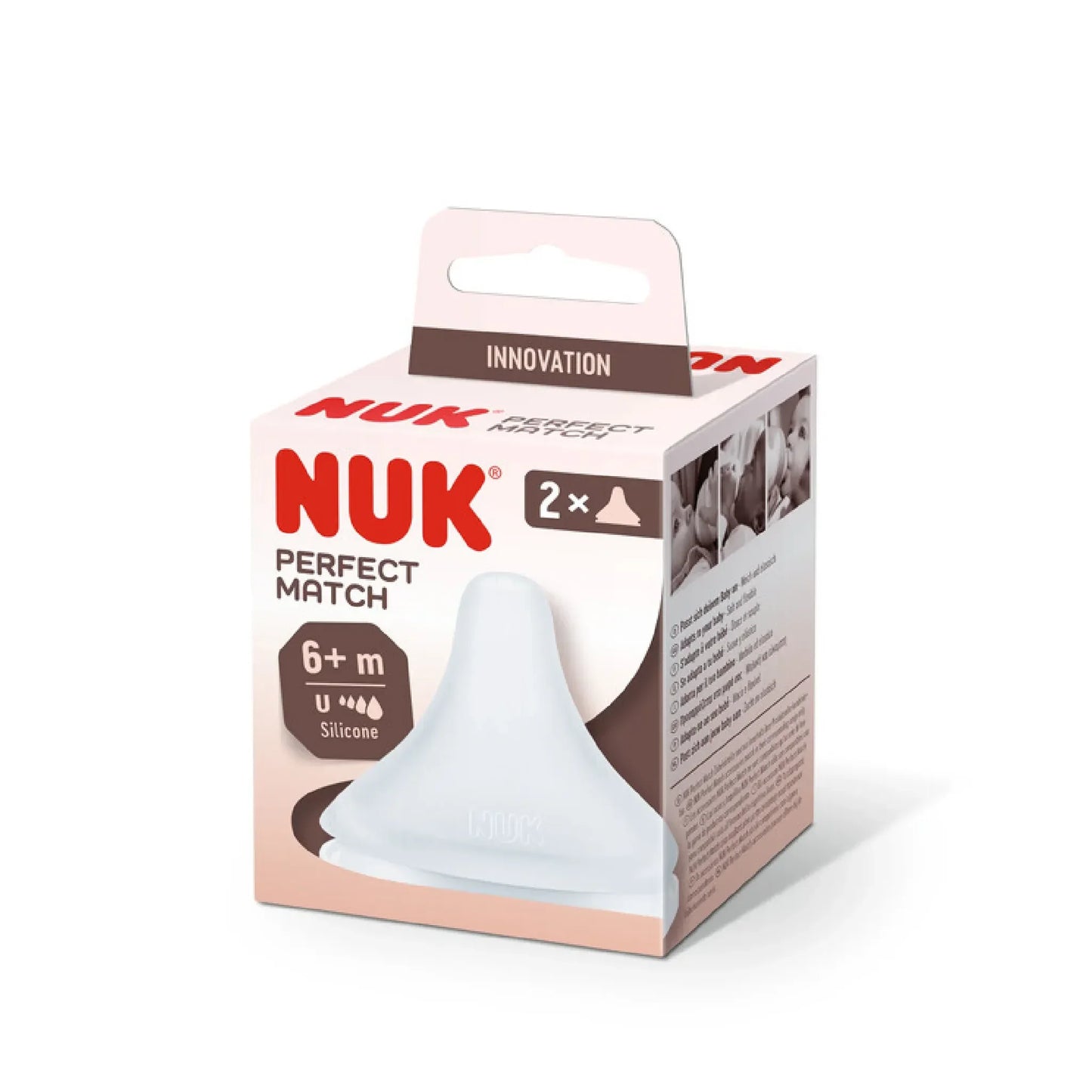 NUK Kokë Biberoni Perfect Match