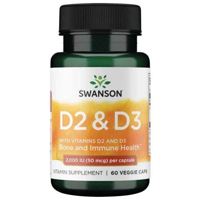 Swanson - Vitamin D2 and D3 Complex