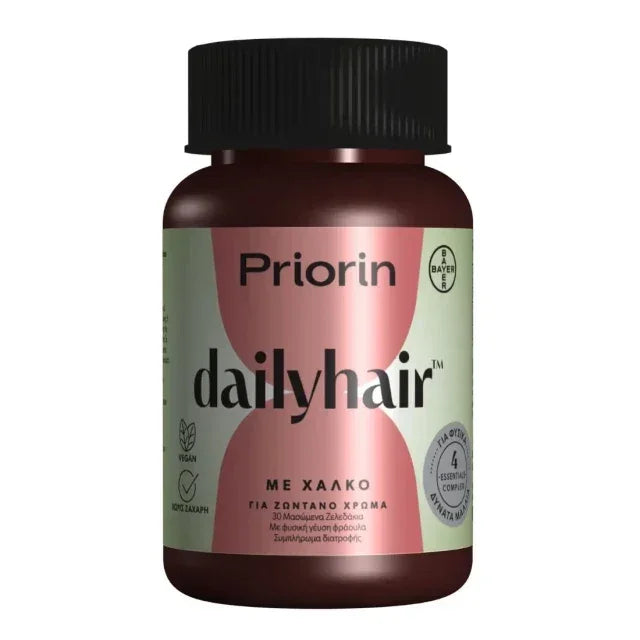 Priorin Daily Hair Gummies with Copper for Healthy Hair & Vibrant Color