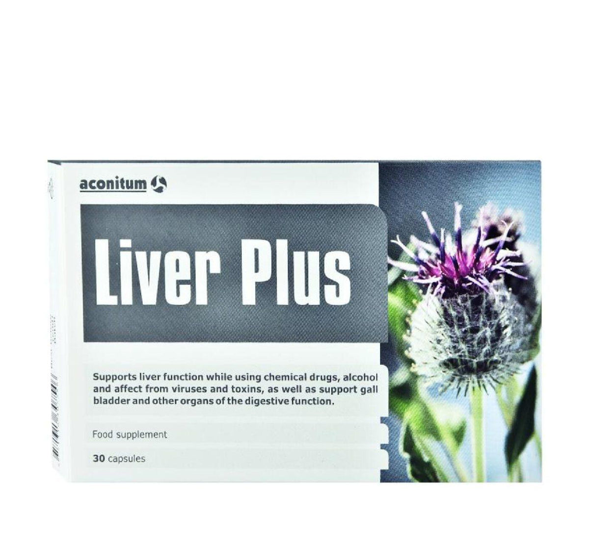 Aconitum - Liver Plus – 30 Capsules