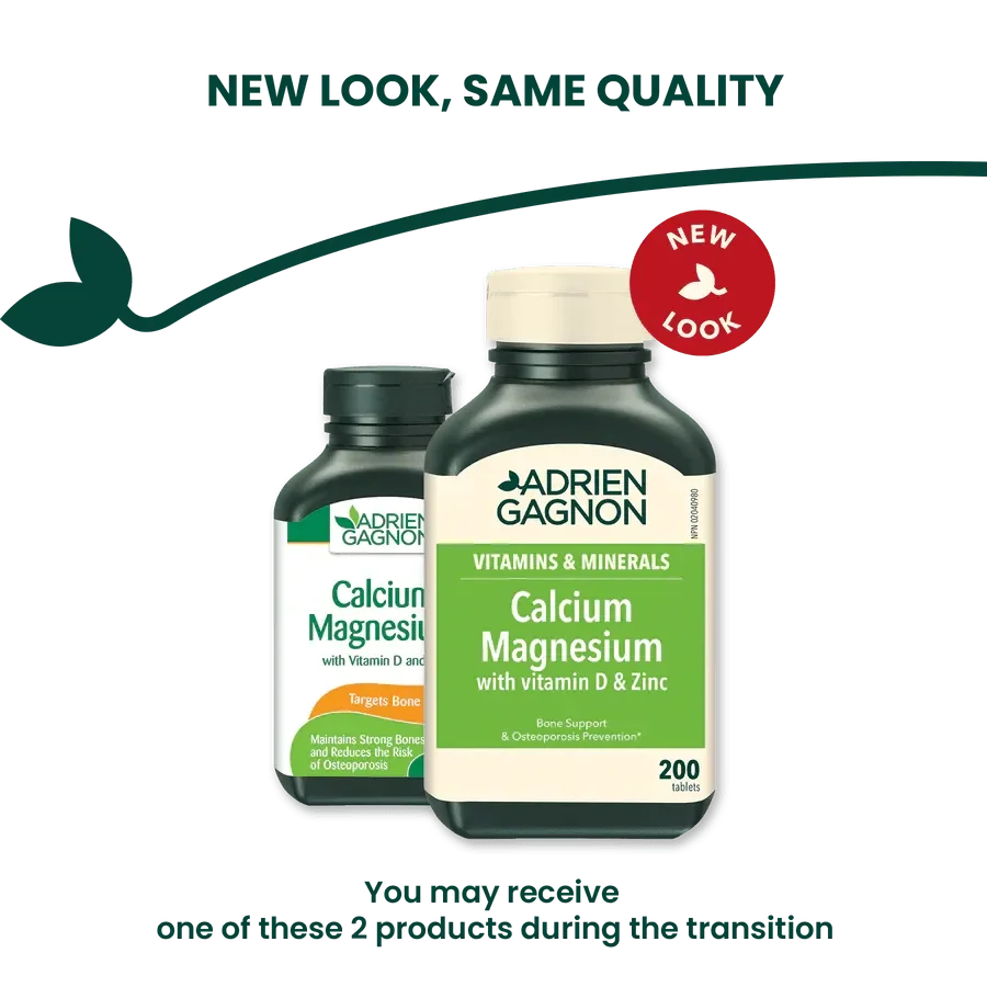 Adrien Gagnon - Calcium Magnesium + Vitamin D And Zinc - GOLDFARMACI