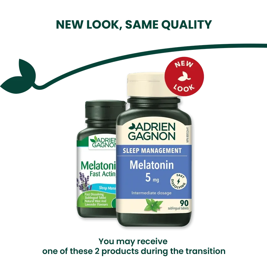 Adrien Gagnon - Melatonin 5 mg Fast Acting - GOLDFARMACI