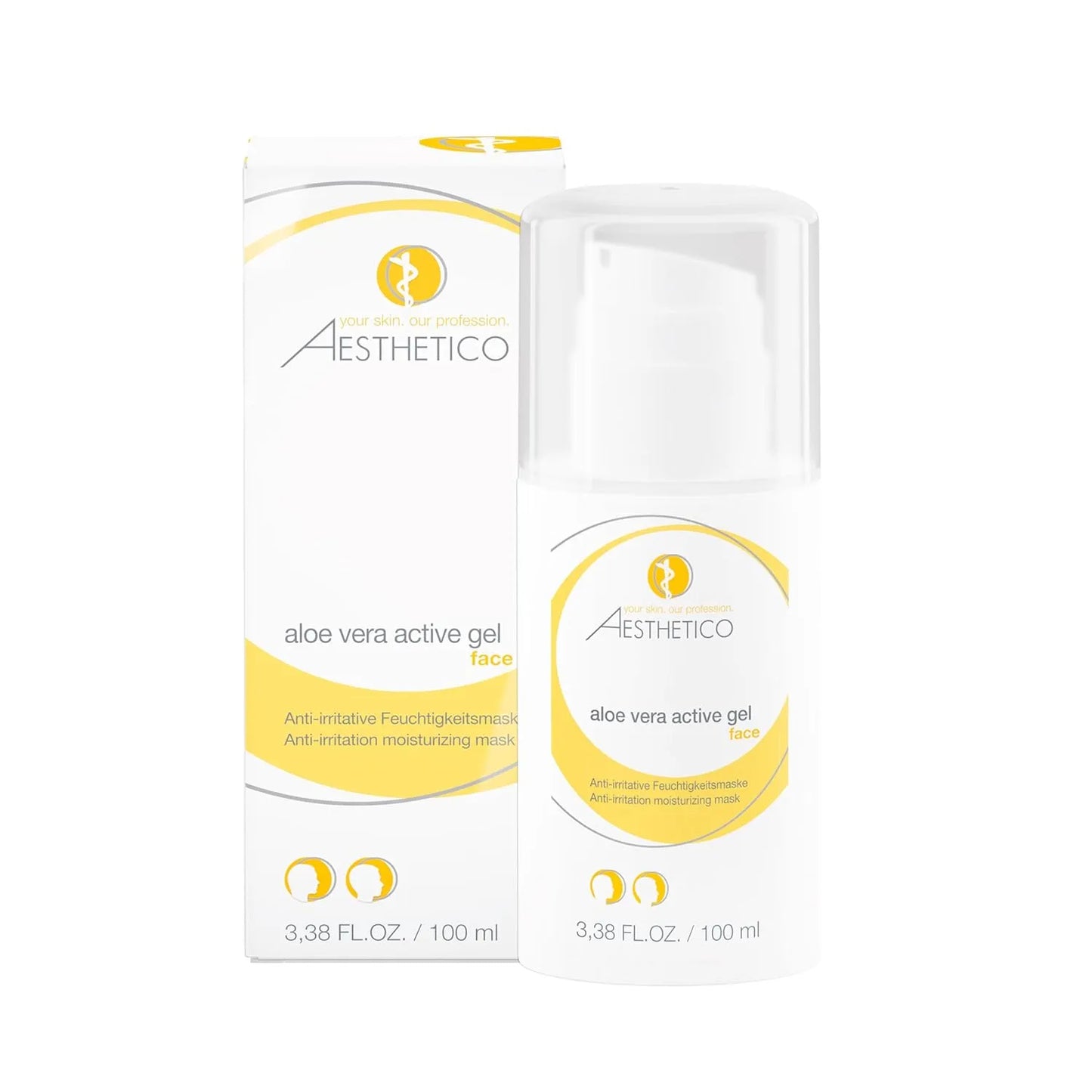 Aesthetico - Aloe Vera Active Gel - GOLDFARMACI
