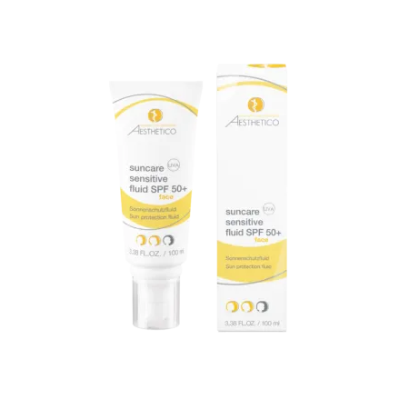 Aesthetico - Suncare Sensitive Face Fluid SPF50+ - GOLDFARMACI