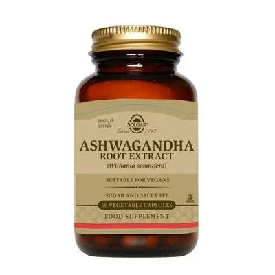 Solgar - Ashwagandha Root Extract ,60 Capsules - GOLDFARMACI