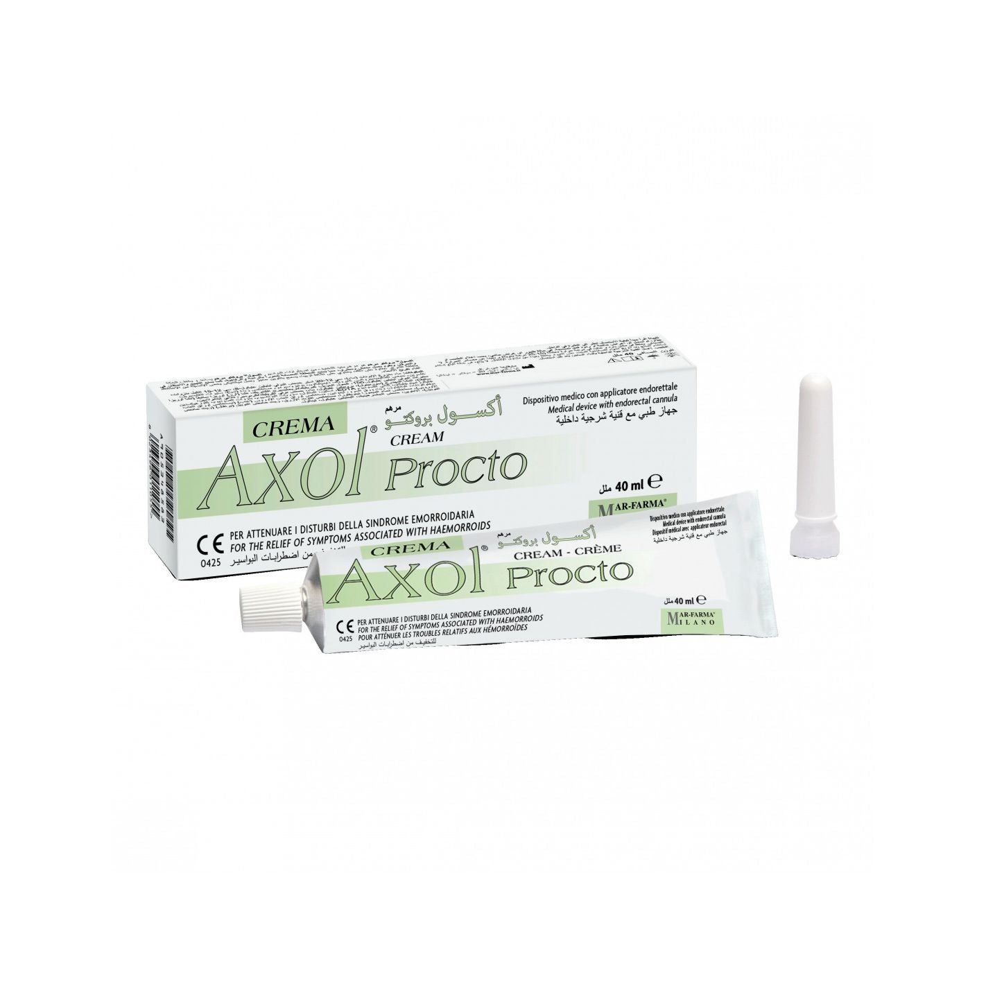 Mar-Farma Axol Procto Cream Anal Lubricating Gel