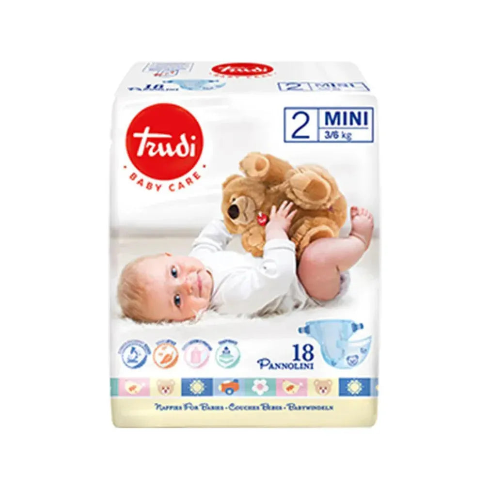 Trudi - Baby Care Diapers Mini 2 - GOLDFARMACI