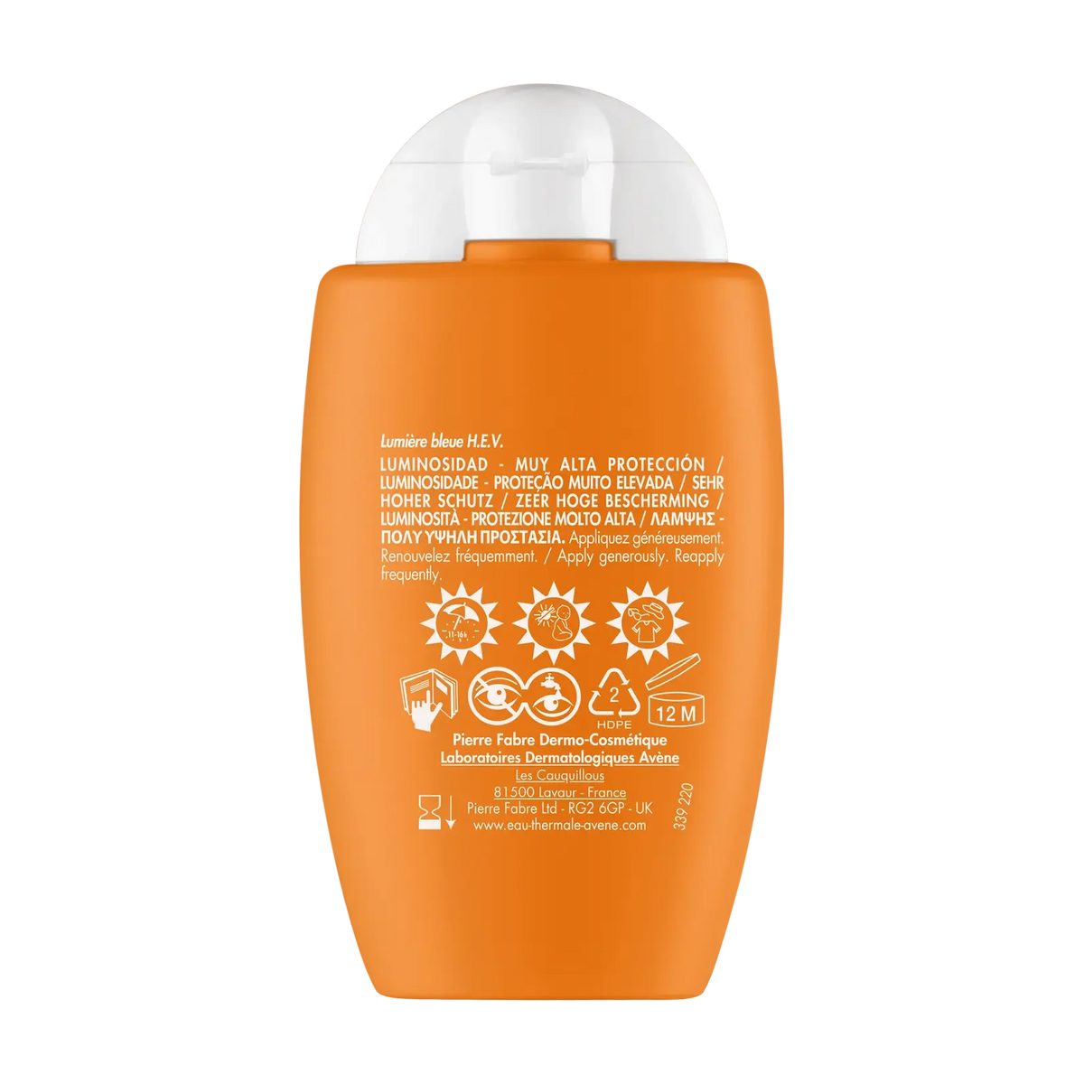 Avène - Ultra Fluid Radiance SPF50+