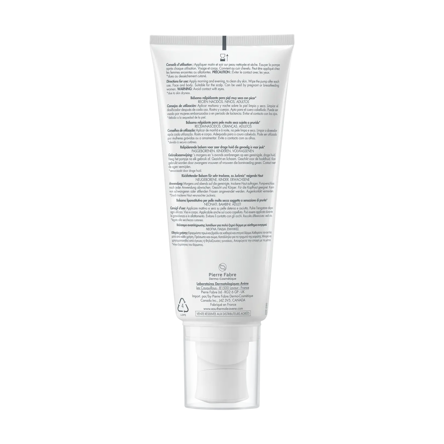 Avène - XeraCalm A.D Lipid-Replenishing Balm