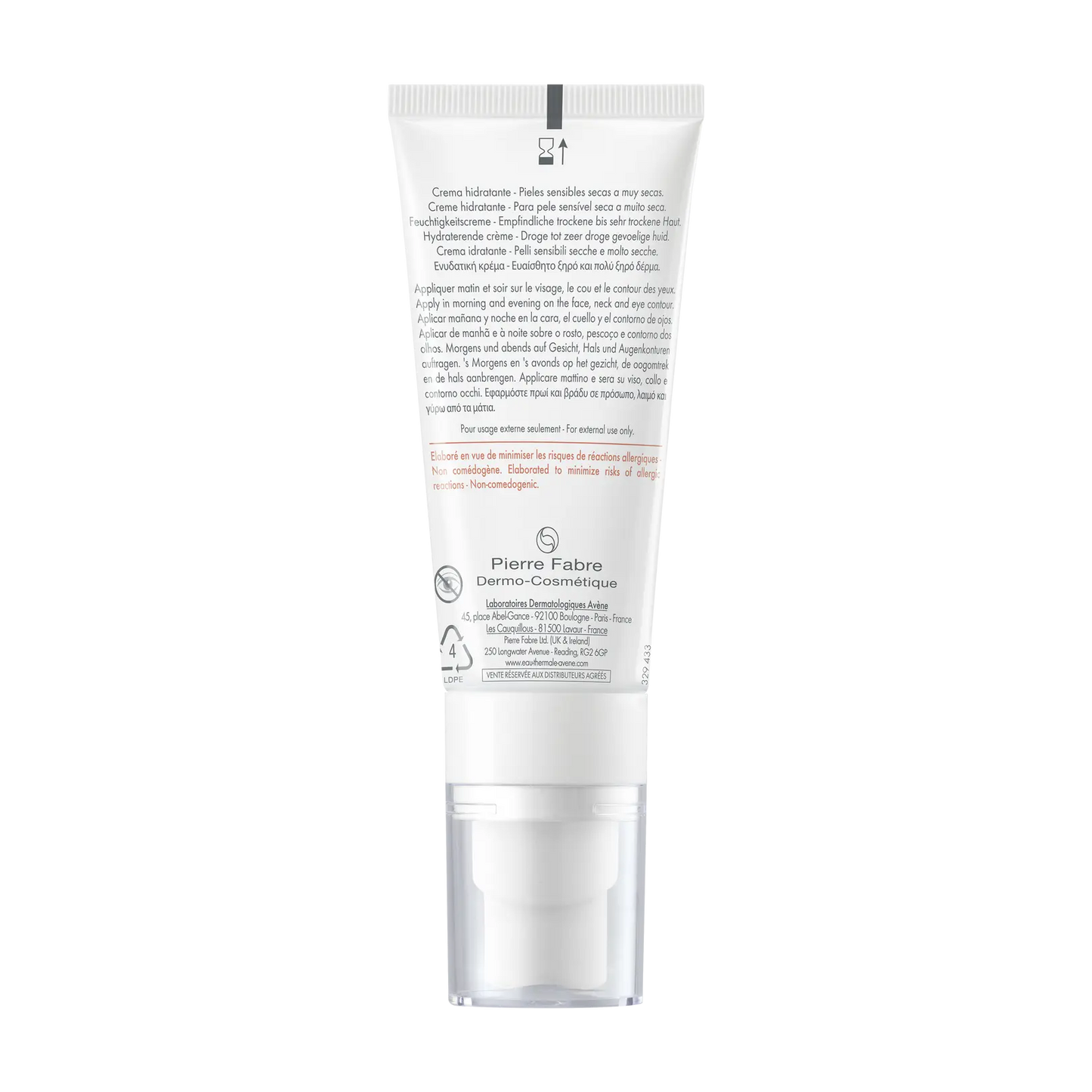 Avène - Tolerance Hydra-10 Moisturising Cream