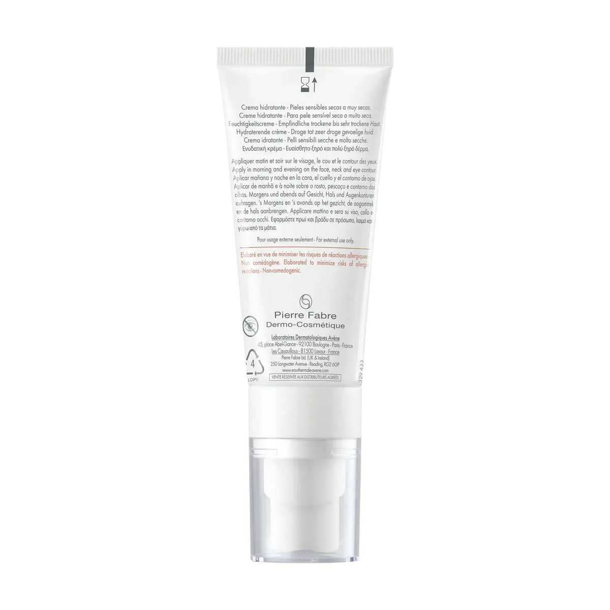 Avène - Tolerance Hydra-10 Moisturising Cream