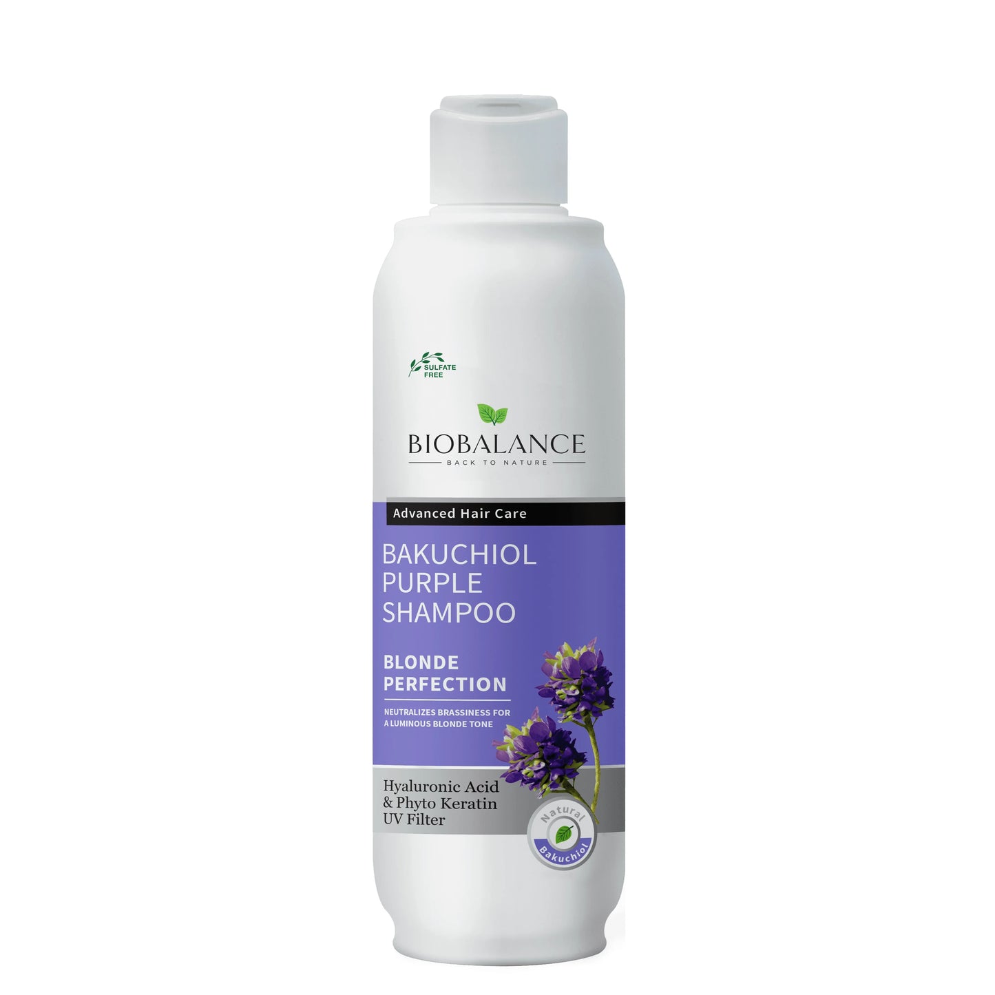 Biobalance - Bakuchiol Purple Shampoo - GOLDFARMACI