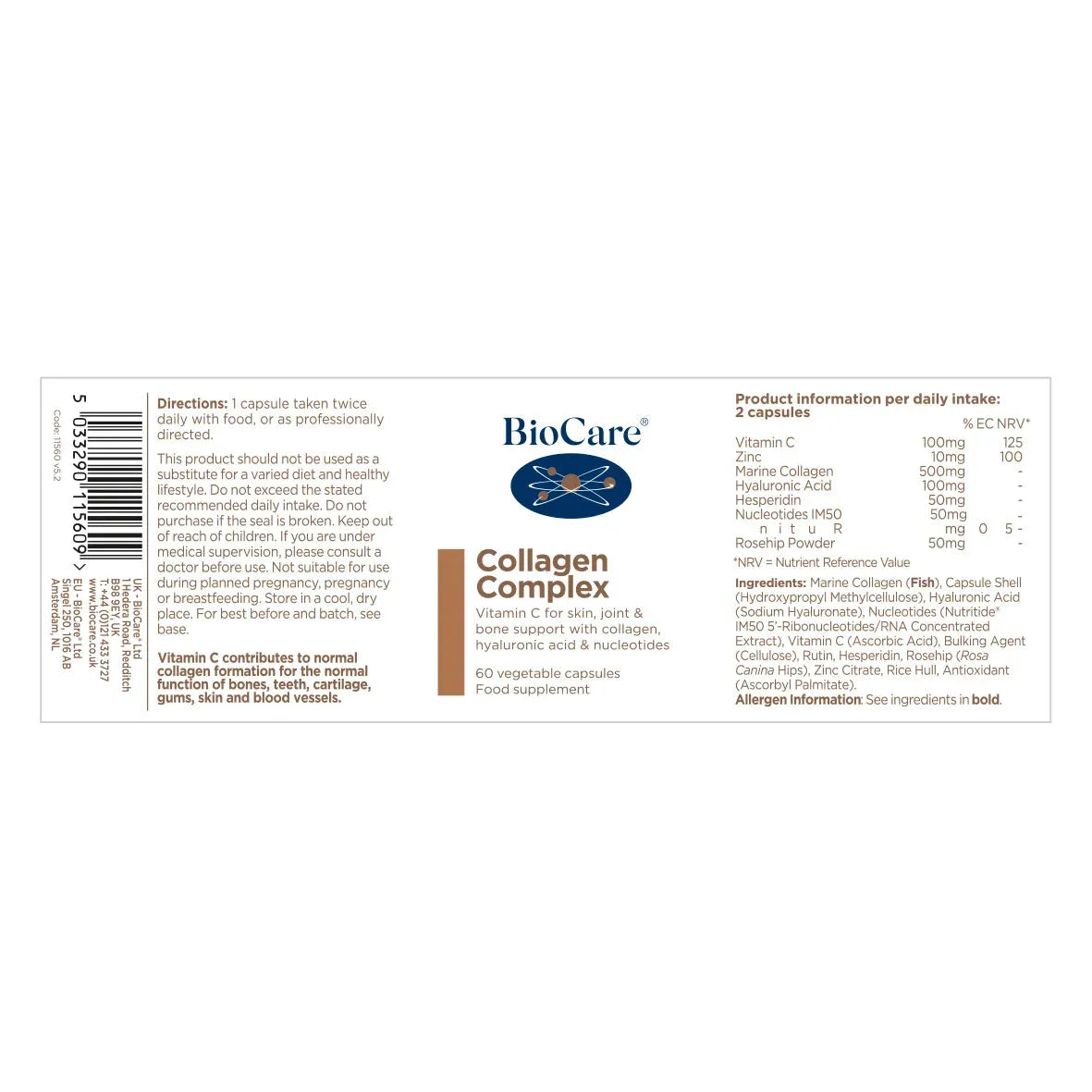 BioCare - Collagen Complex - GOLDFARMACI