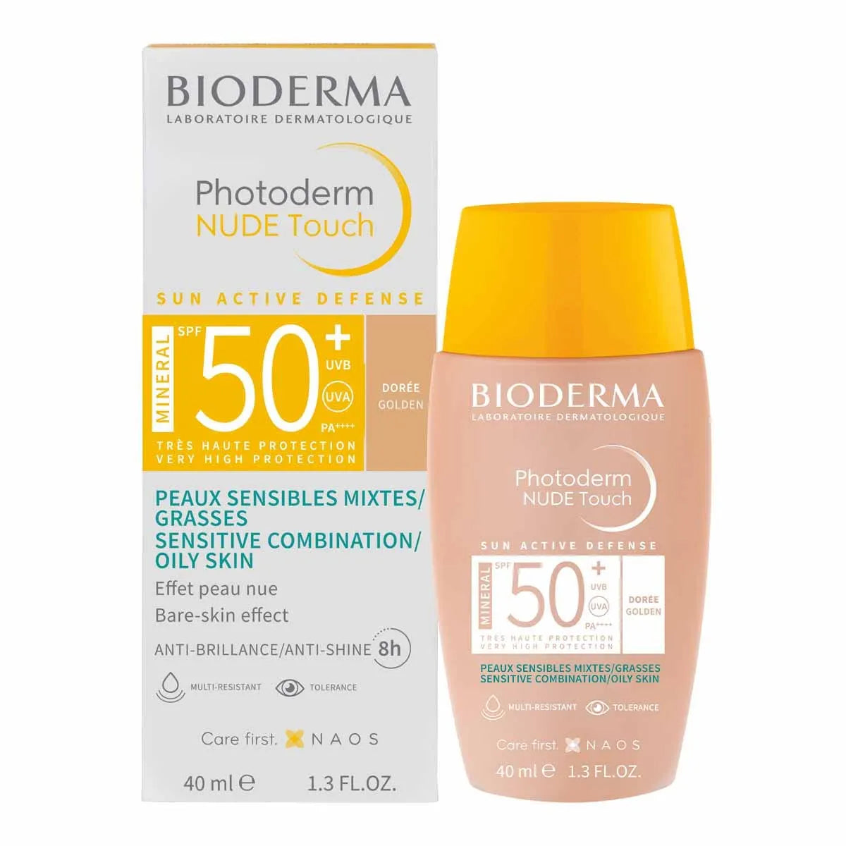 Bioderma - Photoderm Nude Touch SPF50+ - GOLDFARMACI