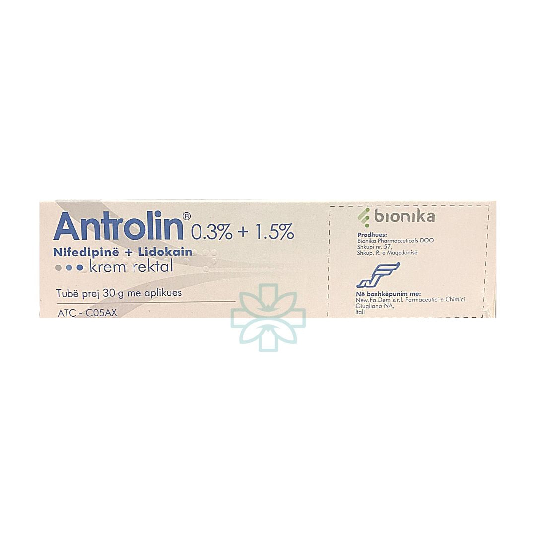Bionika - Antrolin Rectal Cream – 30 g