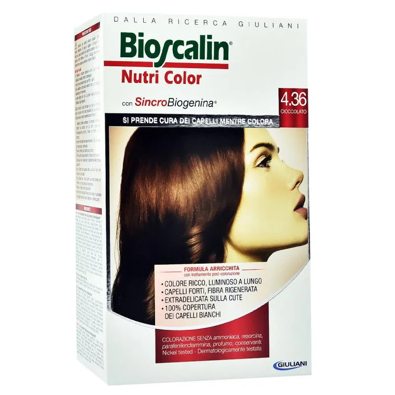 Bioscalin - Nutri Color 4.36 (Cioccolato) - GOLDFARMACI