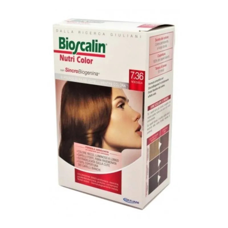 Bioscalin - Nutri Color 7.36 (Nocciola) - GOLDFARMACI