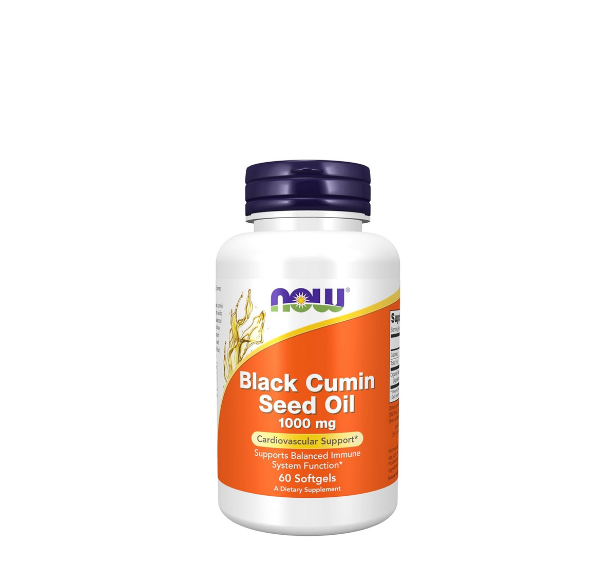NOW Black Cumin Seed Oil 1000 mg – 60 Softgels
