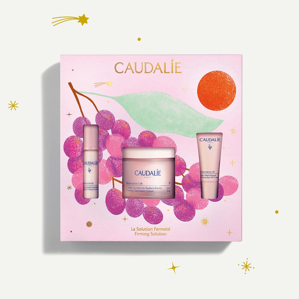 Caudalie Resveratrol-Lift The Firming Solution — official seasonal set image