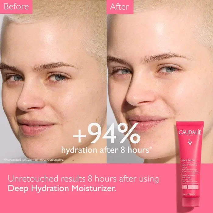 Caudalie - VinoHydra Deep Hydration Moisturiser - GOLDFARMACI