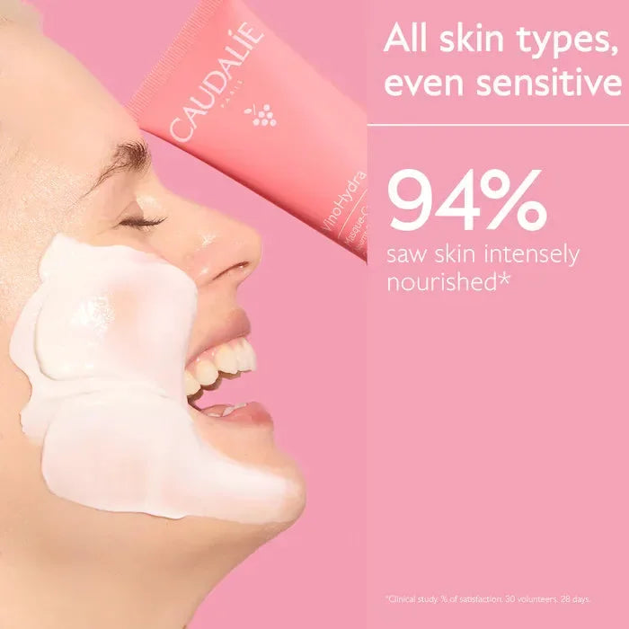 Caudalie - VinoHydra Moisturising Mask - GOLDFARMACI