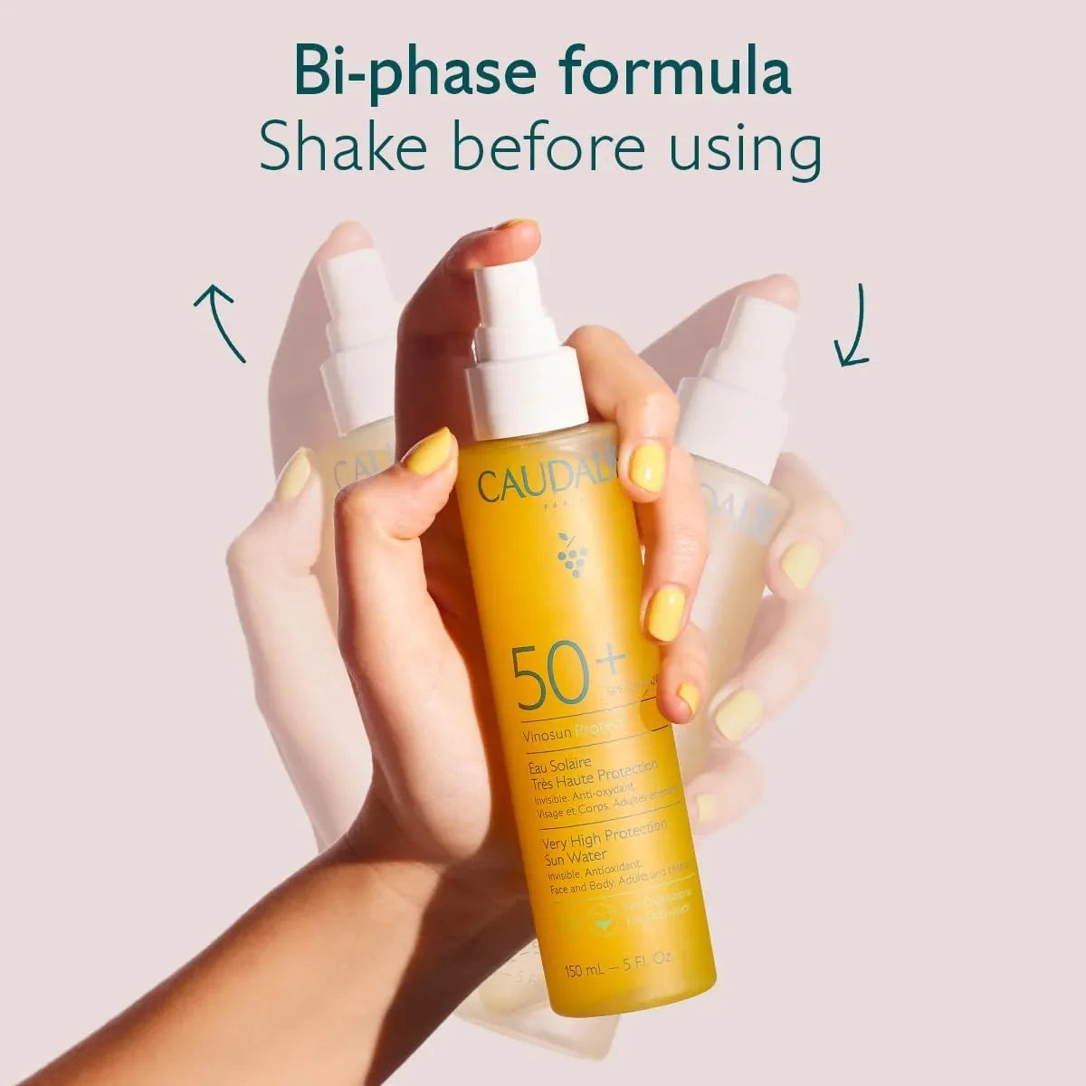 Caudalie - Vinosun Protect Very High Protection Sun Water SPF50+ - GOLDFARMACI