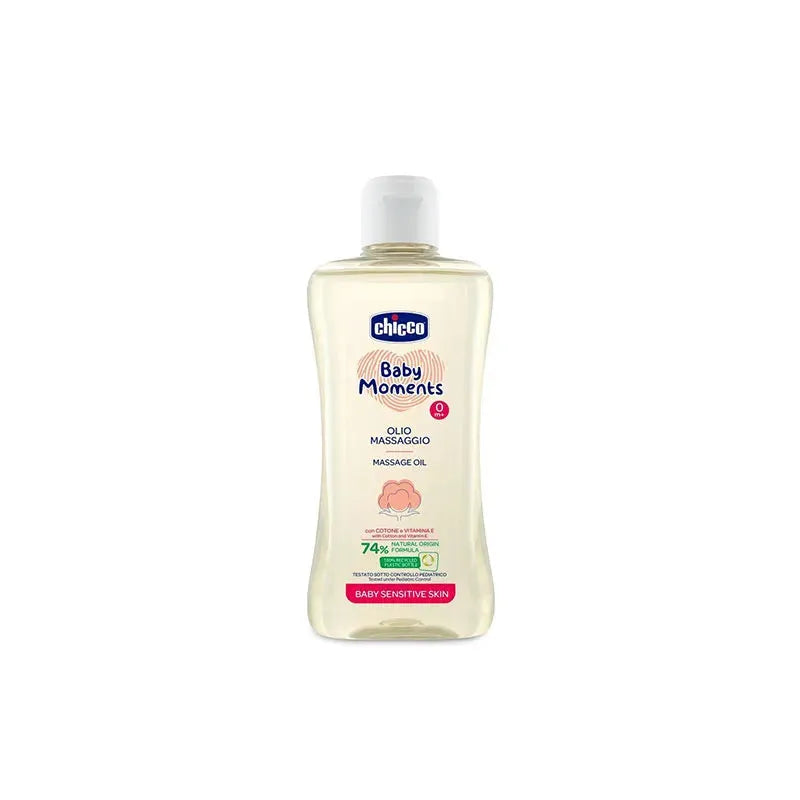 Chicco - Sensitive Skin Massage Oil - GOLDFARMACI