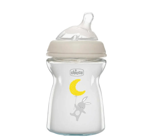 Chicco Natural Feeling Glass Feeding Bottle 250 ml