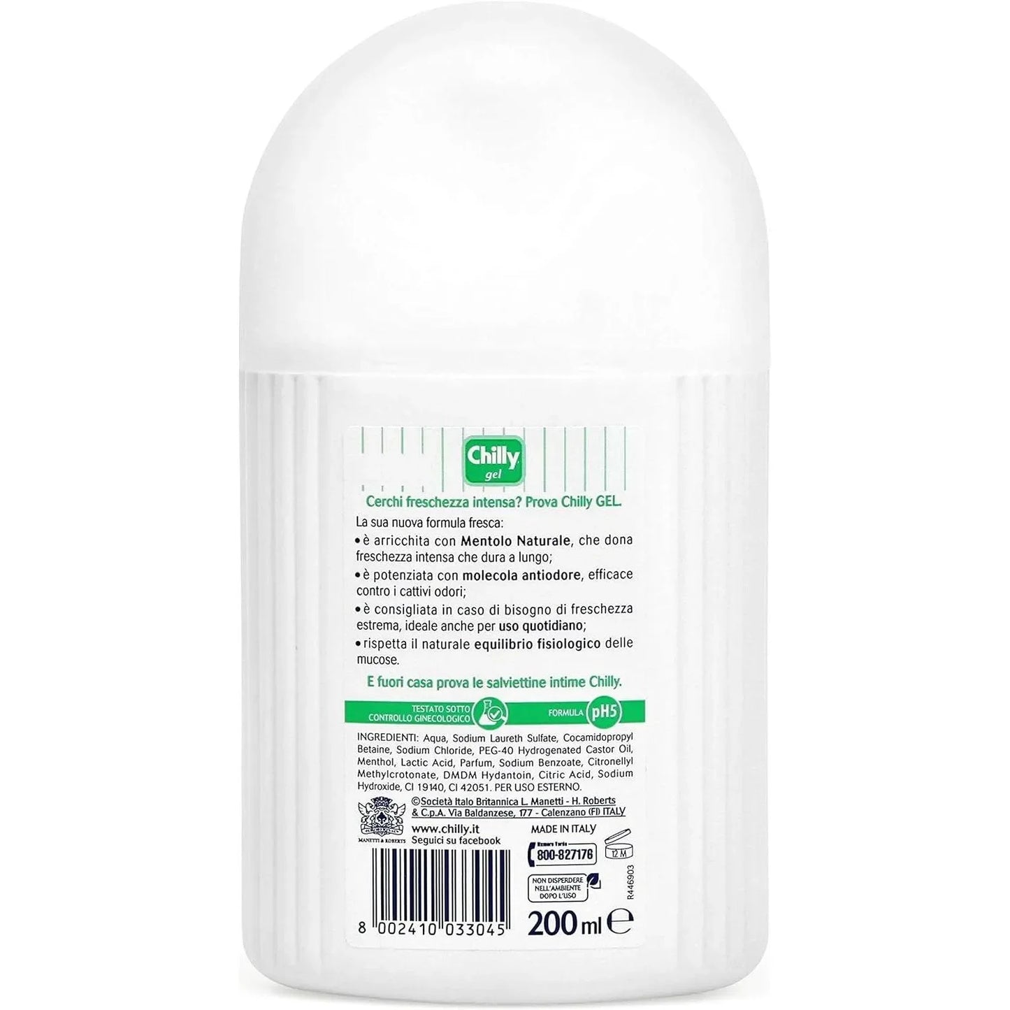 Chilly - Gel Intimate Cleanser - GOLDFARMACI